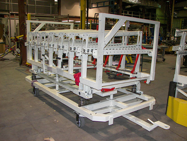 Industrial Conveyor Cart from Givens Machine Systems 